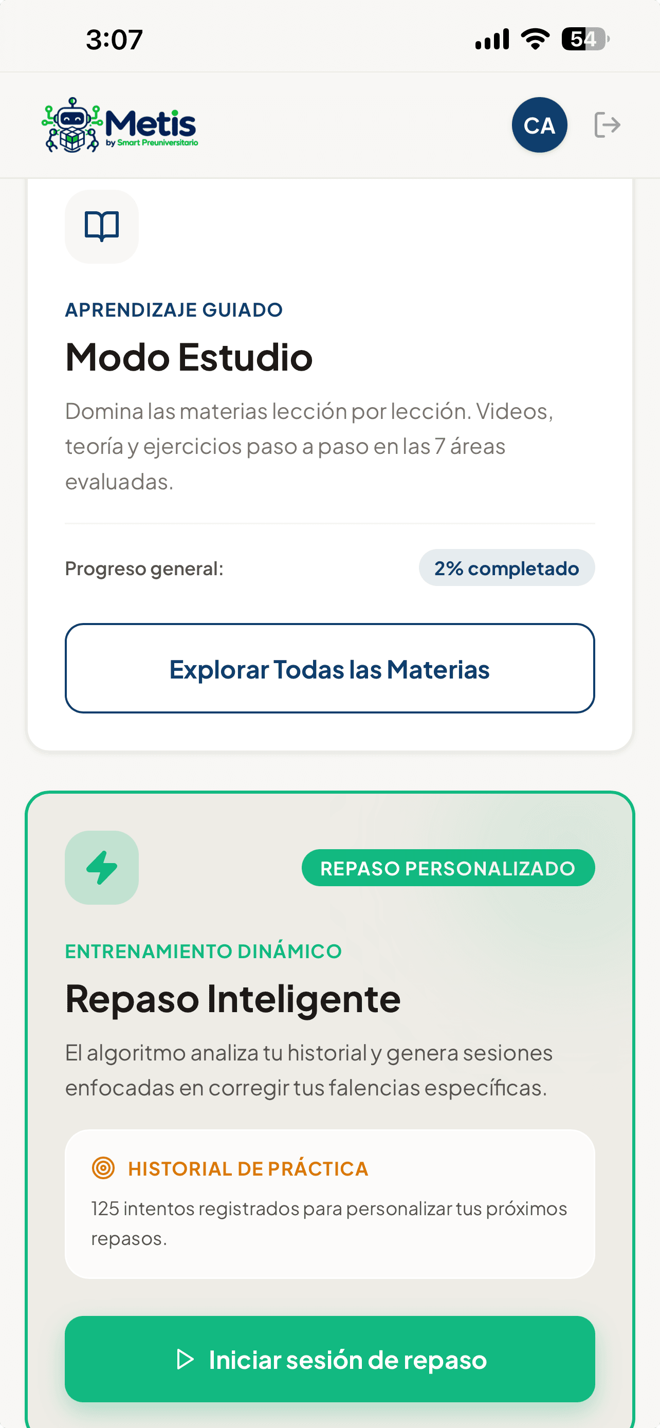 Portal de Estudiante